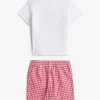 Set de tricou și pantaloni scurți cu monogramă pentru bebeluși Set de tricou și pantaloni scurți cu monogramă pentru bebeluși