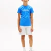 Set pentru copii cu tricou cu logo și pantaloni scurți Set pentru copii cu tricou cu logo și pantaloni scurți