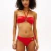 Slip de bikini clasic cu inel pentru partea de jos Slip de bikini clasic cu inel pentru partea de jos