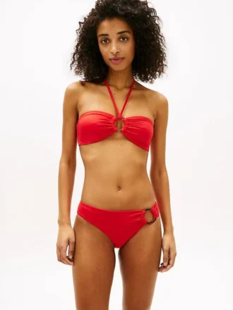 Slip de bikini clasic cu inel pentru partea de jos