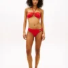 Slip de bikini clasic cu inel pentru partea de jos Slip de bikini clasic cu inel pentru partea de jos