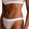 Slip de bikini cu logo monotip Slip de bikini cu logo monotip