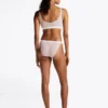 Slip de bikini cu logo monotip Slip de bikini cu logo monotip