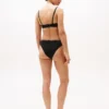 Sutien push-up fără sârmă cu logo repetat