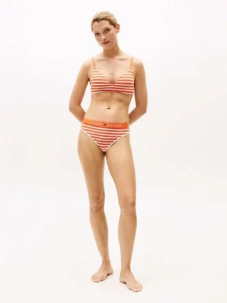 Sutien triunghiular cu dungi