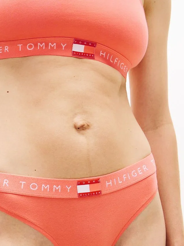Tanga clasică din bumbac elastic Tanga clasică din bumbac elastic