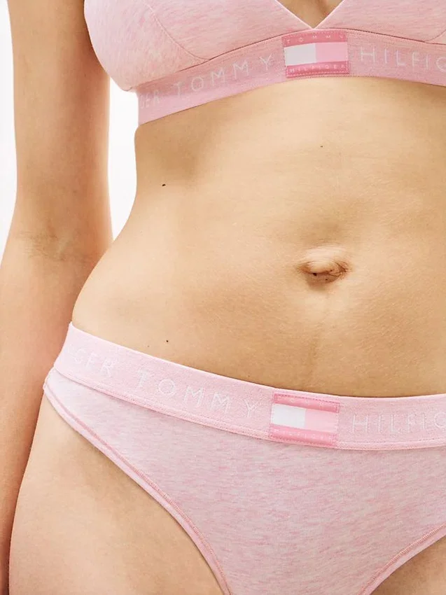 Tanga clasică din bumbac elastic Tanga clasică din bumbac elastic