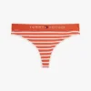 Tanga din bumbac elastic cu logo Tommy Tanga din bumbac elastic cu logo Tommy