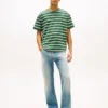 Tommy Jeans Blugi bootcut cu efect de uzură Tommy Jeans Blugi bootcut cu efect de uzură