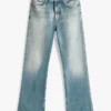 Tommy Jeans Blugi bootcut cu efect de uzură Tommy Jeans Blugi bootcut cu efect de uzură