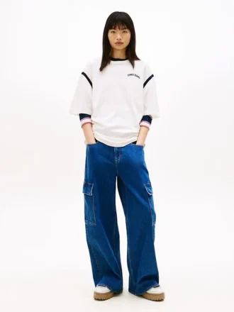 Tommy Jeans Blugi cargo cu croi larg
