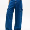 Tommy Jeans Blugi cargo cu croi larg Tommy Jeans Blugi cargo cu croi larg