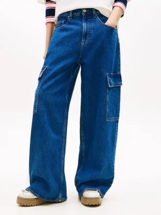 Tommy Jeans Blugi cargo cu croi larg