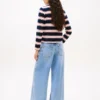 Tommy Jeans Blugi cu talie medie, croi larg și picior larg Tommy Jeans Blugi cu talie medie, croi larg și picior larg