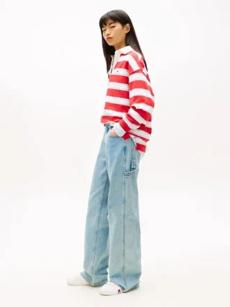 Tommy Jeans Blugi drepți cu aspect uzat