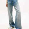 Tommy Jeans Blugi drepți cu aspect uzat Tommy Jeans Blugi drepți cu aspect uzat