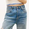 Tommy Jeans Blugi drepți cu aspect uzat Tommy Jeans Blugi drepți cu aspect uzat