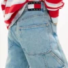 Tommy Jeans Blugi drepți cu aspect uzat Tommy Jeans Blugi drepți cu aspect uzat