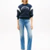 Tommy Jeans Blugi drepți cu închidere cu nasturi Tommy Jeans Blugi drepți cu închidere cu nasturi