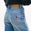 Tommy Jeans Blugi drepți cu închidere cu nasturi Tommy Jeans Blugi drepți cu închidere cu nasturi
