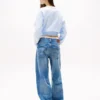 Tommy Jeans Blugi drepți, relaxați, decolorați Tommy Jeans Blugi drepți, relaxați, decolorați