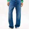 Tommy Jeans Blugi largi cu talie înaltă