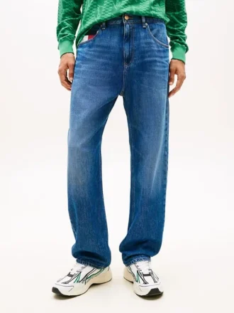 Tommy Jeans Blugi largi cu talie înaltă
