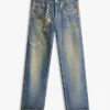 Tommy Jeans Blugi relaxați cu imprimeu lanț