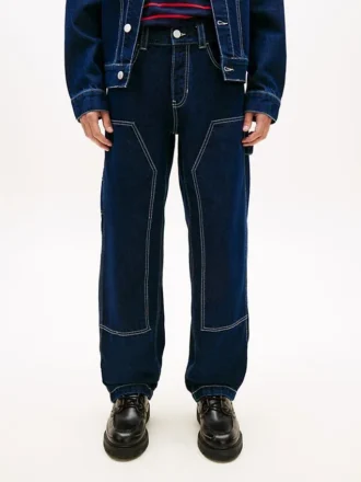 Tommy Jeans Blugi relaxați de tip carpenter