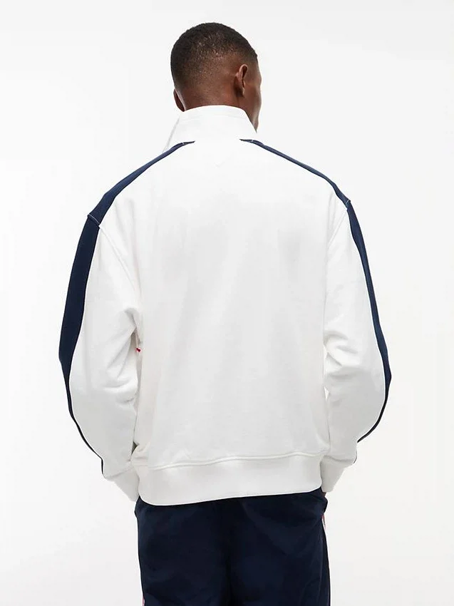 Tommy Jeans Colorblock Quarter-Zip Tommy Jeans Colorblock Quarter-Zip