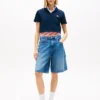 Tommy Jeans Polo cropped cu croială dreptă