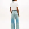 Tommy Jeans Polo cropped cu croială dreptă Tommy Jeans Polo cropped cu croială dreptă