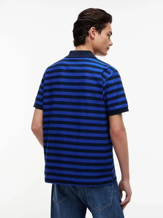 Tommy Jeans Polo cu dungi, croială regular Tommy Jeans Polo cu dungi, croială regular