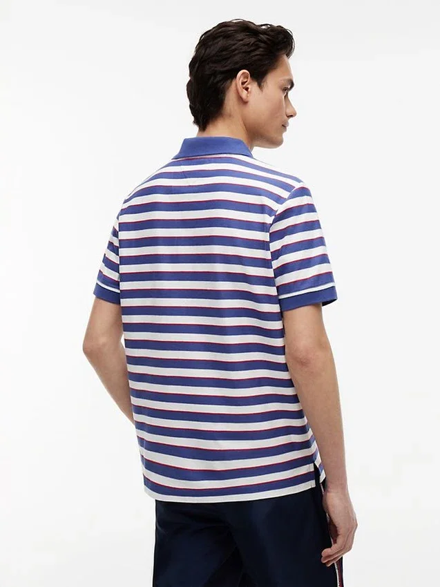 Tommy Jeans Polo cu dungi, croială regular Tommy Jeans Polo cu dungi, croială regular
