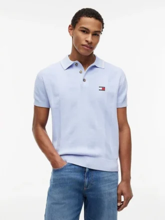 Tommy Jeans Polo cu mâneci scurte la pantaloni scurți