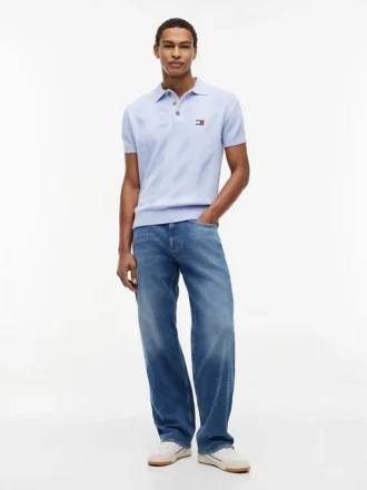Tommy Jeans Polo cu mâneci scurte la pantaloni scurți