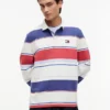 Tommy Jeans Polo relaxat cu dungi în stil rugby Tommy Jeans Polo relaxat cu dungi în stil rugby