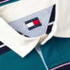 Tommy Jeans Polo relaxat cu dungi în stil rugby Tommy Jeans Polo relaxat cu dungi în stil rugby