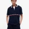 Tommy Jeans Polo relaxat cu fermoar pe un sfert Tommy Jeans Polo relaxat cu fermoar pe un sfert