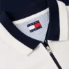 Tommy Jeans Polo relaxat cu fermoar pe un sfert Tommy Jeans Polo relaxat cu fermoar pe un sfert