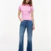 Tommy Jeans Polo slim fit din tricot cu nervuri Tommy Jeans Polo slim fit din tricot cu nervuri