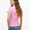 Tommy Jeans Polo slim fit din tricot cu nervuri Tommy Jeans Polo slim fit din tricot cu nervuri