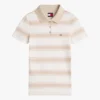 Tommy Jeans Polo slim fit din tricot cu nervuri Tommy Jeans Polo slim fit din tricot cu nervuri