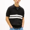 Tommy Jeans Pulover polo cu mâneci scurte la pantaloni scurți Tommy Jeans Pulover polo cu mâneci scurte la pantaloni scurți