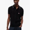 Tommy Jeans Pulover polo cu mâneci scurte la pantaloni scurți Tommy Jeans Pulover polo cu mâneci scurte la pantaloni scurți