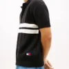 Tommy Jeans Pulover polo cu mâneci scurte la pantaloni scurți Tommy Jeans Pulover polo cu mâneci scurte la pantaloni scurți