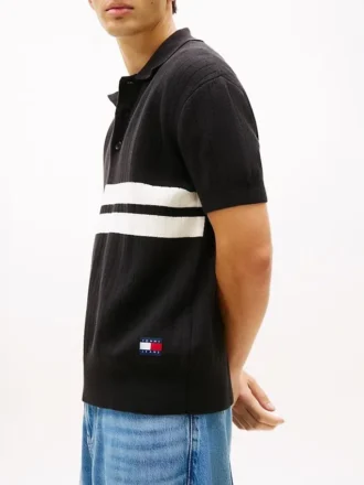 Tommy Jeans Pulover polo cu mâneci scurte la pantaloni scurți