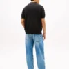 Tommy Jeans Pulover polo cu mâneci scurte la pantaloni scurți Tommy Jeans Pulover polo cu mâneci scurte la pantaloni scurți