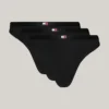 Tommy Jeans Tanga cu logo steag, pachet de 3 Tommy Jeans Tanga cu logo steag, pachet de 3
