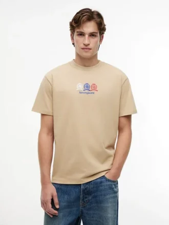 Tommy Jeans Tricou cu logo multi-crest